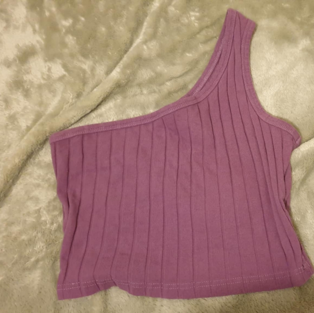 Purple Crop Top